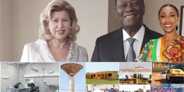Kaniasso : la sénatrice Chantal Fanny remercie le président Ouattara pour la construction de la Maternité de haute qualité