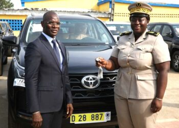 Intérieur et Sécurité : le ministre Vagondo Diomandé remet 109 véhicules au corps préfectoral et à la police nationale