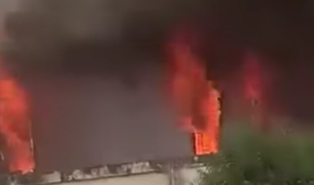 Bettié : La gendarmerie incendiée par des jeunes mécontents