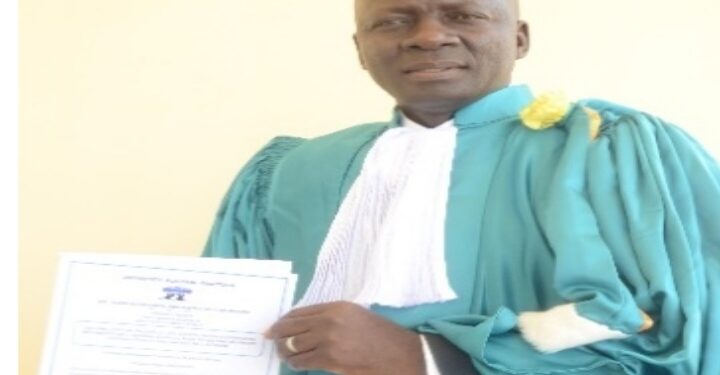 Droit public: Le Coordonnateur Général de la CADHA Bakari Diaby obtient son Doctorat