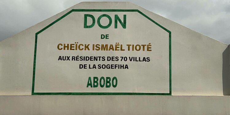 Abobo: Le Maire Kandia Camara inaugure la mosquée « Cheick Ismael Tioté »