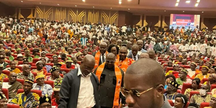 Mouvement 2025-Ewan Ado: investiture du Président Louis Habonouan et 20 coordinations (Les images)