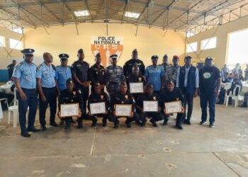 Yamoussoukro/Sécurisation de la présidentielle: Le Directeur des Unités d’intervention communie avec ses hommes et les galvanise