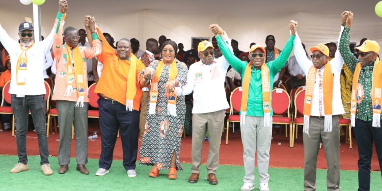 Meeting Rhdp à Agnibilékrou/Siandou Fofana invite les populations à la « sérénité et à ne point céder aux chants de sirènes »