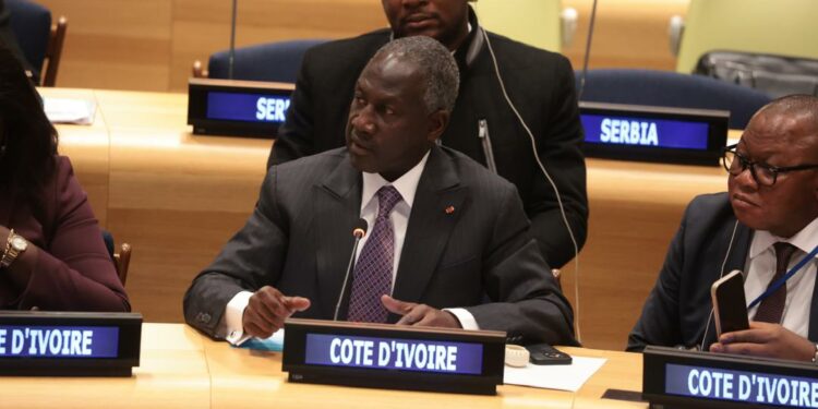 Audition parlementaire des Nations Unies: Bictogo reafffirme l’engagement renouvelé de la Côte d’Ivoire pour les ODD.