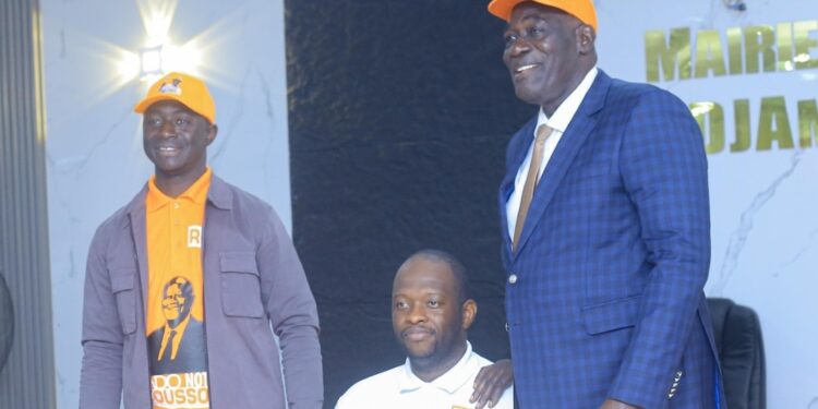 UJ-RHDP Adjamé: Le coordonnateur Abdul Kader Cissé investi