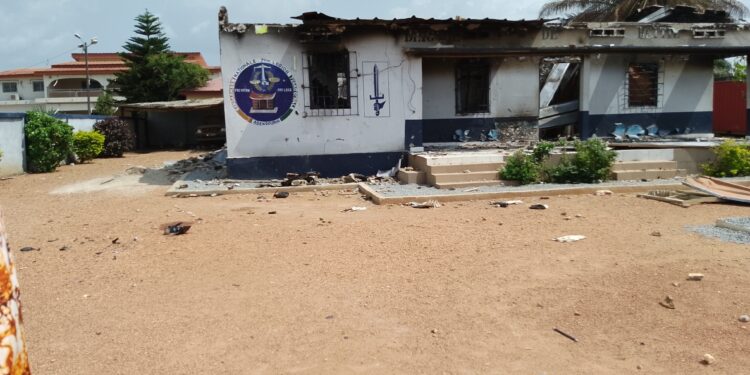 Bettié : Que devient la brigade de gendarmerie incendiée