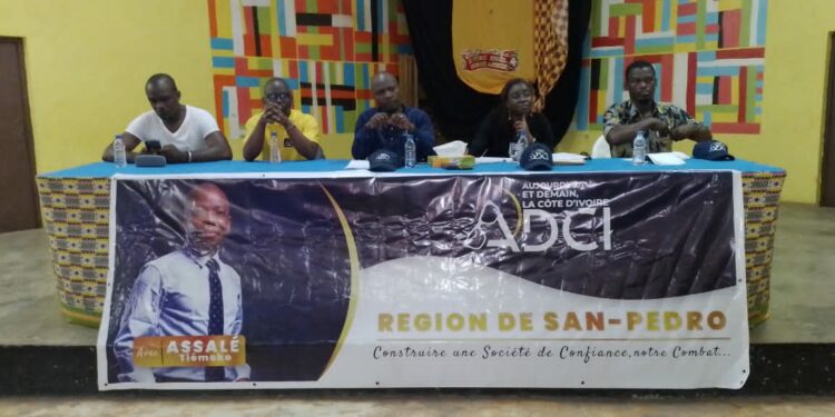 San Pedro/ L’Adci d’Assalé Tiémoko se rapproche de sa structure de base régionale