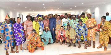 Lakota : Dr Amedé Kouakou invite la chefferie à poursuivre son engagement en faveur de la paix