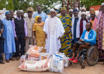 Ramadan- Carême/Indenié-Djuablin: Siandou offre 100 T de vivres et dévoile les grands projets à Agnibilekrou