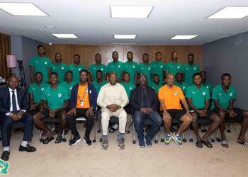 CAN U17 Maroc 2025- (1/2 finale): Le Ministre Adjé Metch apporte le soutien du Gouvernement aux Éléphanteaux