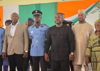 Daloa : Le Maire Gbeuly Stéphane et la Police Unis pour une Commune en Paix