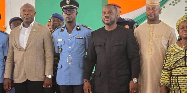 Daloa : Le Maire Gbeuly Stéphane et la Police Unis pour une Commune en Paix