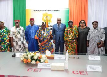 CEI: Kuibiert échange avec le Directoire de la Chambre des Rois et Chefs Traditionnels