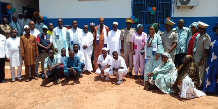 Djirila : René Bourgoin (HACA), aux côtés des siens pour l’inauguration d’un centre de santé