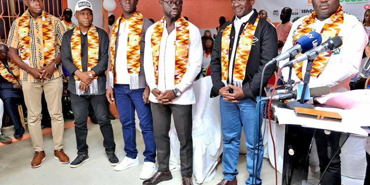 Politique :Namory Traoré investi Président Régional UJ-RHDP Cocody