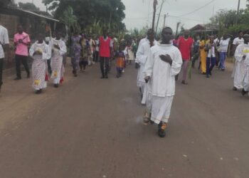 Bouaflé/Rameaux 2025 : Les célestes ont prié pour le renforcement de la cohésion nationale en Côte d’Ivoire
