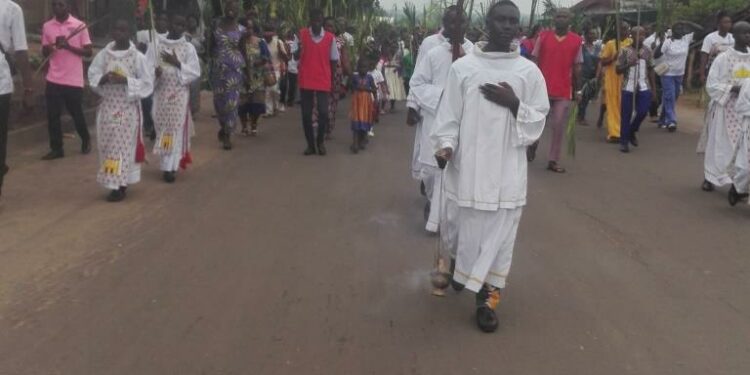 Bouaflé/Rameaux 2025 : Les célestes ont prié pour le renforcement de la cohésion nationale en Côte d’Ivoire