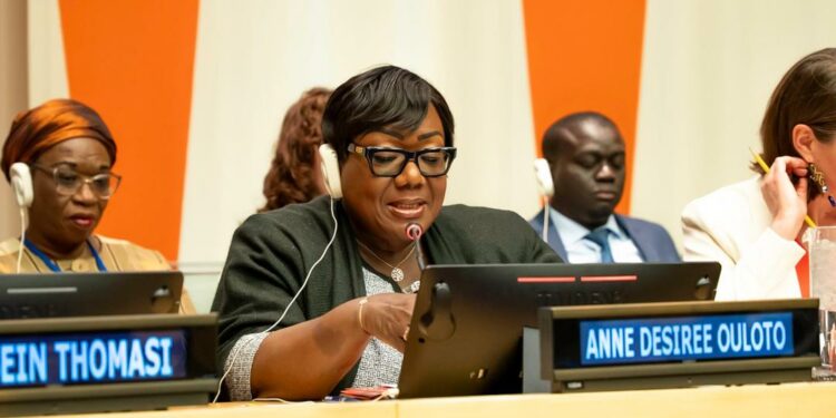 Promotion des objectifs du développement durable 16: Anne Ouloto  partage l’expérience ivoirienne au siège de l’ONU
