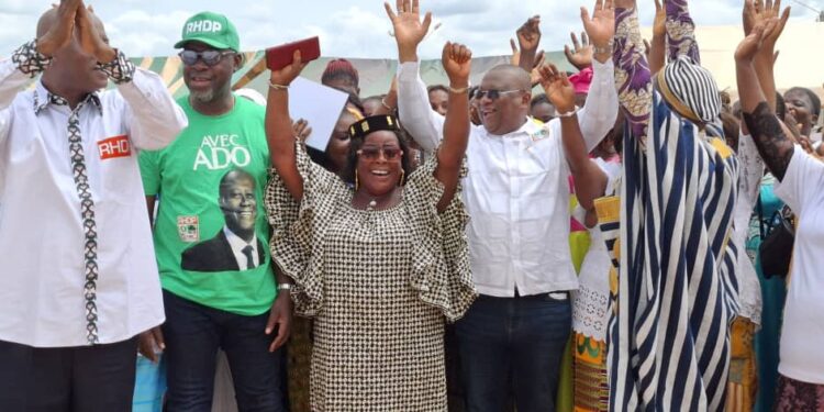 Soubré : Precongrés RHDP/ Plus de 200 nouveaux membres dont 25 du Pdci et 20 du PPA-CI adhérent le au RHDP