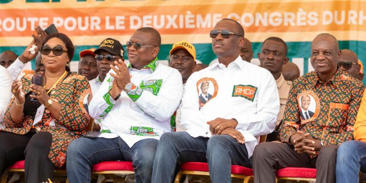 Pré-congrès/Mamadou Touré « Ceux qui cherchent le candidat du Rhdp, le Haut-Sassandra repond: c’est Alassane Ouattara »