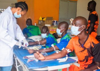 Bimbresso: Les stagiaires volontaires du service civique se mobilisent pour le don de sang 