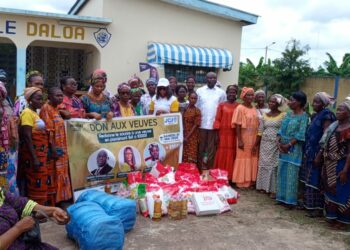 Daloa/Actions sociales: La Jeune Chambre Internationale ‘’gâtent’’ 50 veuves