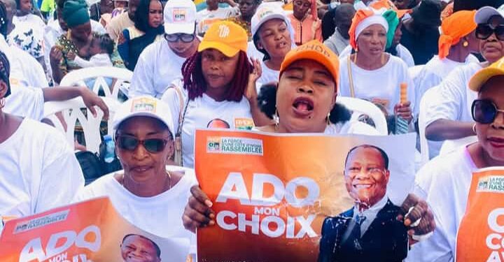 Pré-Congrès RHDP Anyama /Ouattara plébiscité pour 2025. Fatim Bamba salue la mobilisation