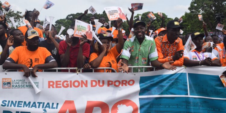 Korhogo/Pré-Congrès du RHDP: Le Poro resserre les rangs autour d’Alassane Ouattara
