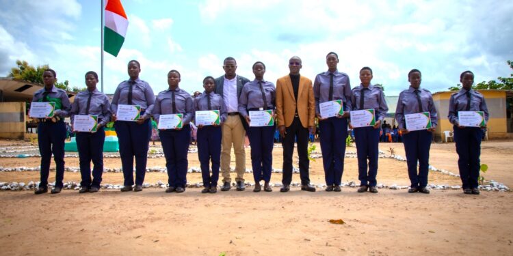 Guédikpo : 150 jeunes filles formées à la citoyenneté et aux métiers d’avenir