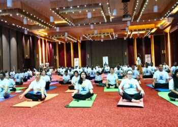 Journée international du Yoga Dr Rajesh Ranjan salue l’engouement suscité par cet art 