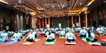 Journée international du Yoga Dr Rajesh Ranjan salue l’engouement suscité par cet art 