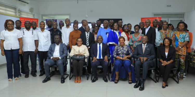 Université FHB: la 2e année de formation du projet PSF-Circi lancée. Le Prof. Ballo Zié fait une importante promesse