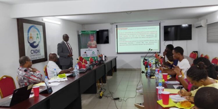 Entreprise et Droits de l’Homme:Le CNDH renforce les capacités des membres de l’ONG GEDES