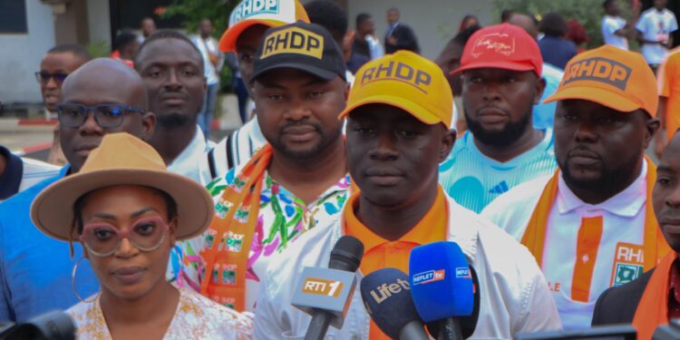 Parrainage citoyen : Koné Mamadou met en mission les coordinateurs régionaux de l’UJ-RHDP