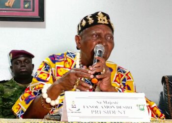 Soubré : Sa Majesté Amon Tanoé Paul Désiré appelle à des élections apaisées