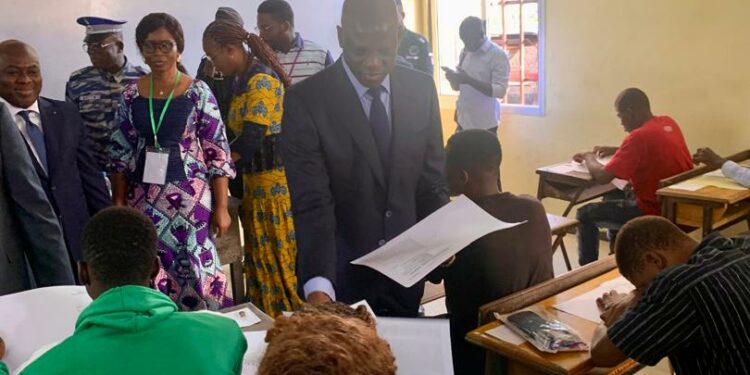 BTS 2025 : Le ministre Diawara lance les épreuves pour 54.145 candidats et souhaite de meilleurs résultats