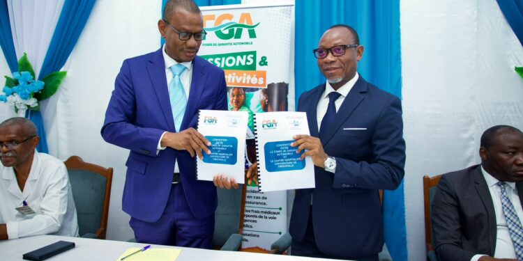 Accidents sur la voie publique : Le FGA et le CHU de Treichville signent une convention pour la prise en charge gratuite des victimes.