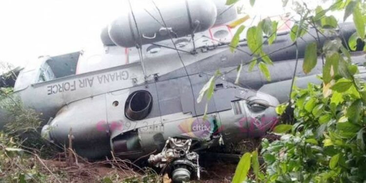 Ghana : 8 morts dans un crash d’hélicoptère, dont deux ministres