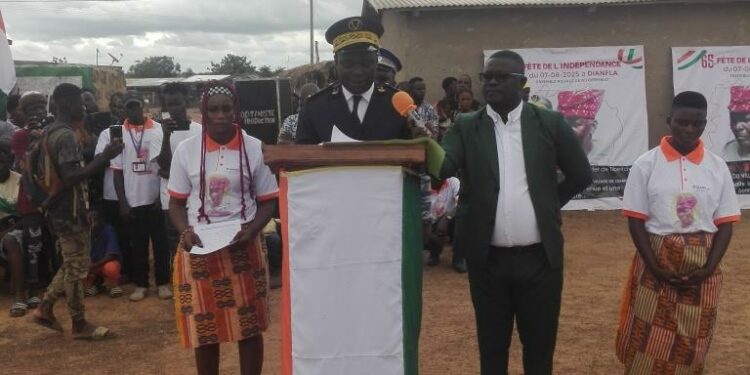 An 65 à Tiébita : Le Sous-préfet exhorte les populations à l’union et la paix