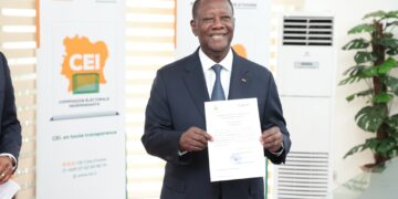 Présidentielle: Le président Ouattara après le dépôt de sa candidature : « préservons la paix, restons courtois dans le débat »