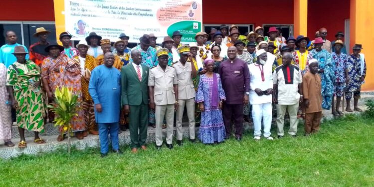 Zoukougbeu/présidentielle:L’ONG APRD sensibilise les chefs de village