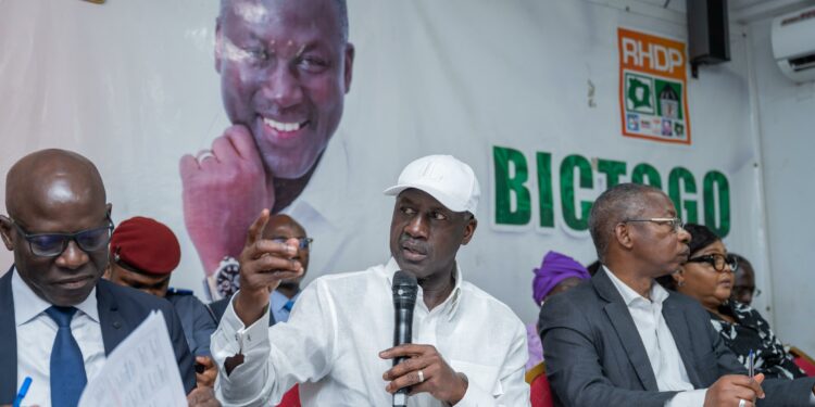 Campagne présidentielle 2025/Yopougon : Bictogo et son équipe prêts à mouiller le maillot
