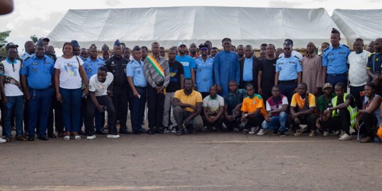 Yakro/Elections apaisées: Les jeunes prennent un engagement devant Mme le préfet de police