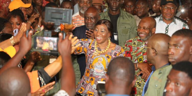 RHDP-Agnibilékrou/A 2 mois de la présidentielle: Kandia et Siandou sonnent la mobilisation