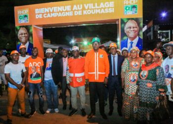 Koumassi/Présidentielle 2025: La Coordination Régionale fait le show au village de campagne