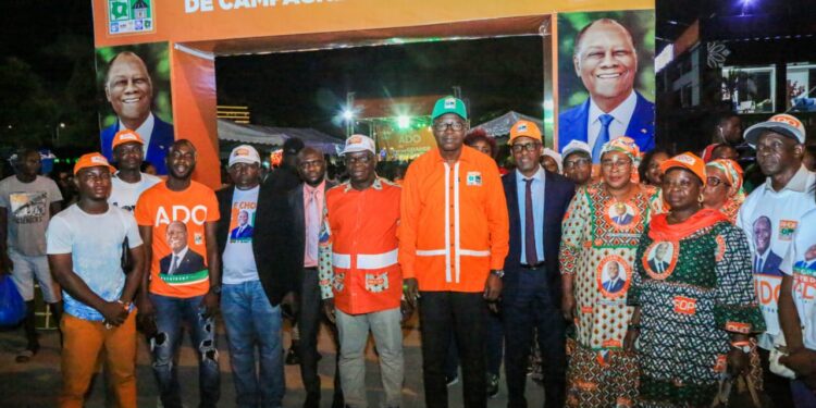 Koumassi/Présidentielle 2025: La Coordination Régionale fait le show au village de campagne