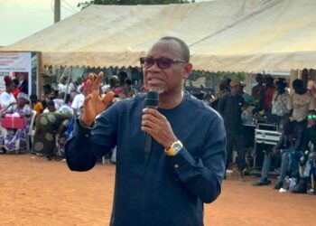 Le Ministre Bruno Koné à Bondoukou à l’invitation du député Maizan Koffi Noel 