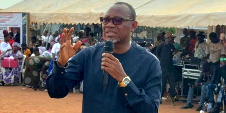 Le Ministre Bruno Koné à Bondoukou à l’invitation du député Maizan Koffi Noel 