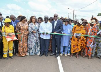 Côte d’Ivoire : Mambé inaugure l’axe Daloa-Issia totalement réhabilité